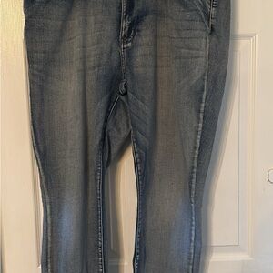 Judy Blue Distressed Blue skinny Jeans-size 20